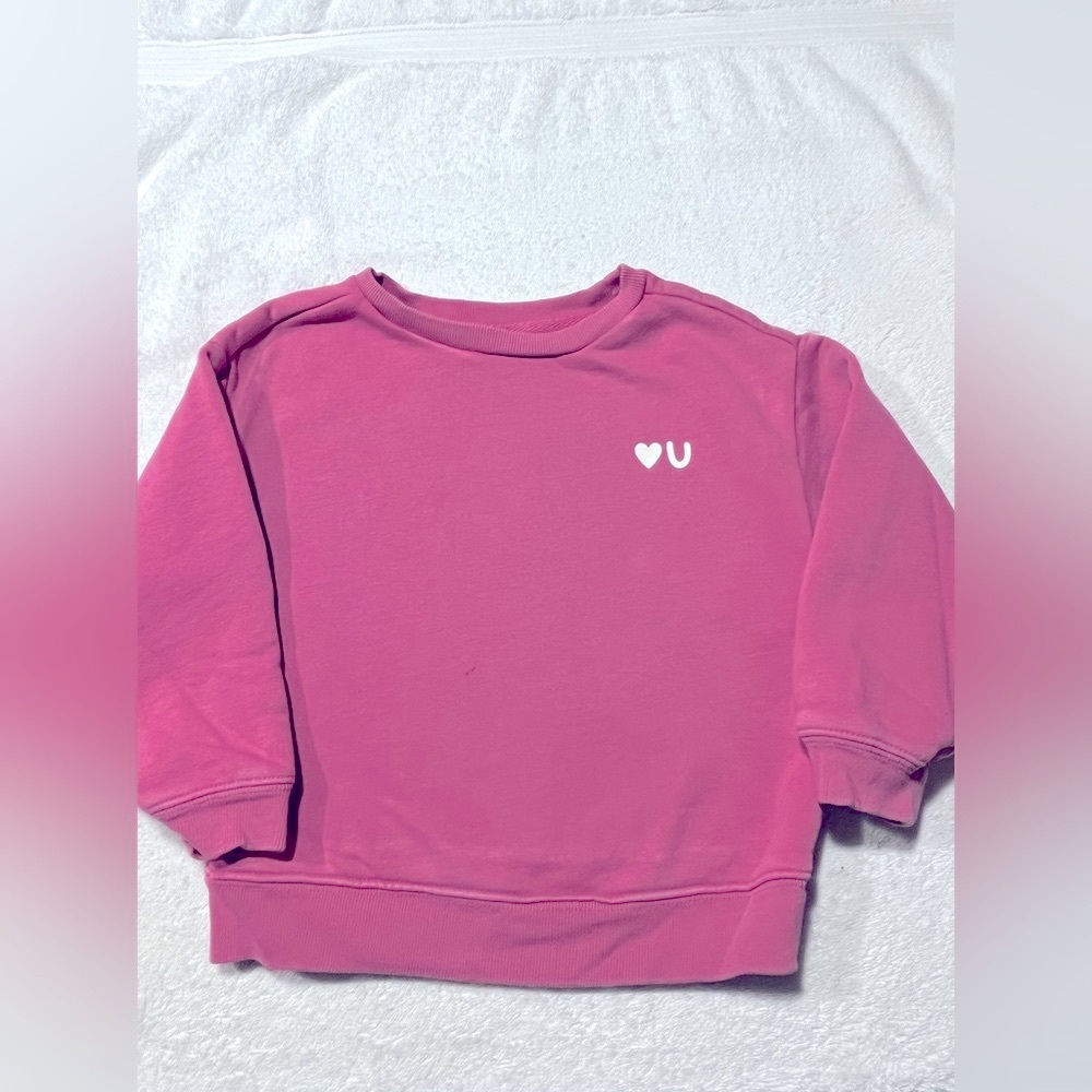 Gap size 3T pink sweatshirt